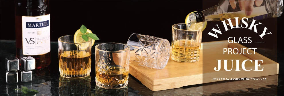 China Wholesale Stock Color Box 265ml Whisky Glass Cup