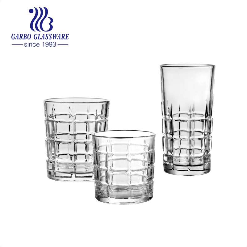 China Wholesale Stock Color Box 265ml Whisky Glass Cup